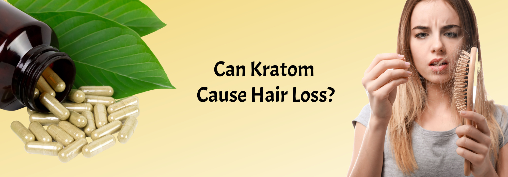 image of can kratom cause hair loss