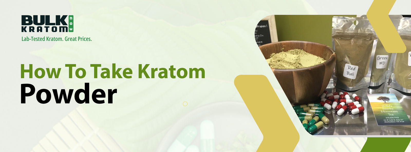 How To Take Kratom Powder